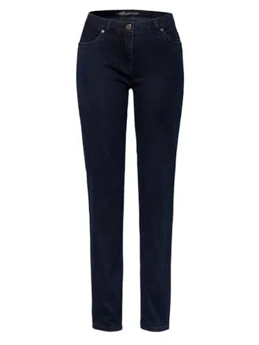 TONI Damen Perfect Shape Slim Jeans - Dark Blue 059, W38/L29, Größe 46K - Damen-Jeanshosen mit perfekter Passform für eine schlanke Silhouette und optimalen Tragekomfort.