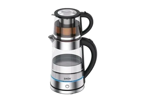 Shov Elektrischer Glasteekocher in weiß von Shov