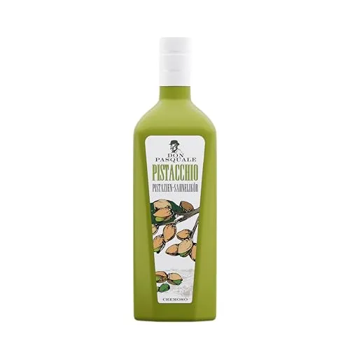 Don Pasquale Pistacchio Likör – Pistazien Likör, cremig & nussig, italienische Spezialität für Digestif & Cocktails | 1 x 0,7l
