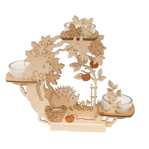 Blütenkranz Herbst in orange von Erzgebirge