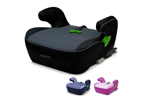 Osann Kindersitzerhöhung Junior Isofix Gurtfix i-Size - Kindersitzerhöhung für Autos, geeignet für Kinder von 7 bis 12 Jahren, mit sicherer Isofix-Befestigung und waschbarem Bezug für einfache Pflege.