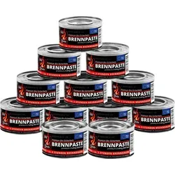 Eversmoke Premium Sicherheitsbrennpaste / Brenngel, 200g, 12 Stück