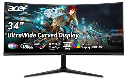 Acer Nitro XZ342CU V3 Gaming Monitor 34 Zoll