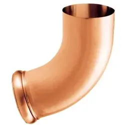 Rohrbogen 72° Grömo aus Kupfer, Ø 100mm von GROMO