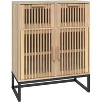 vidaXL Sideboard 60x30x75 cm aus Holzwerkstoff in braun von vidaXL