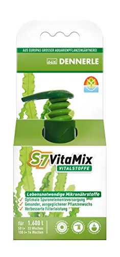 Dennerle 4463 S7 Vita Mix Vitalstoffe für Aquarienpflanzen, 50 ml