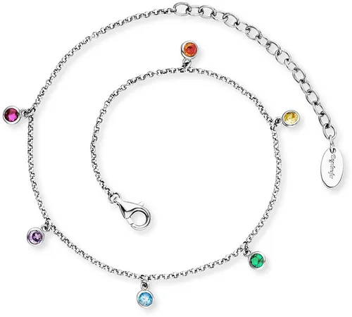 Engelsrufer Damen Fußkettchen Moonlight aus Sterling Silber in silber von Engelsrufer
