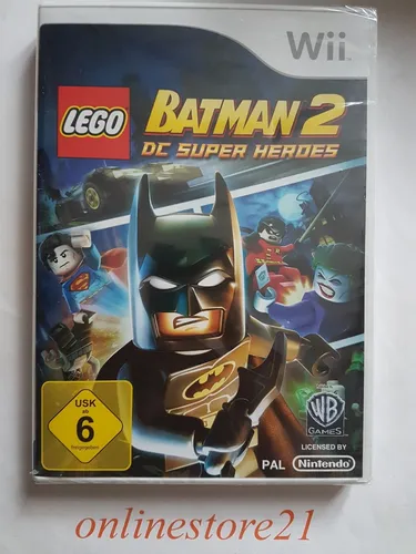 LEGO Batman 2 - DC Super Heroes - Action-Adventure Spiel für PS3, erlebe die aufregenden Abenteuer von Batman und seinen Freunden in einer offenen Welt voller Spaß und Herausforderungen.