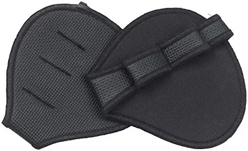 Newgen Medicals Fitness-Pad: 2er-Set rutschfeste Griffpolster für Kraft- & Fitnesstraining, Unisex (Griffpolster Fitness, Griffhilfe, Anti Rutsch)