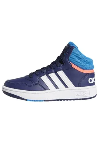 Adidas HOOPS MID 3.0 Kinder Sneaker in blau von adidas