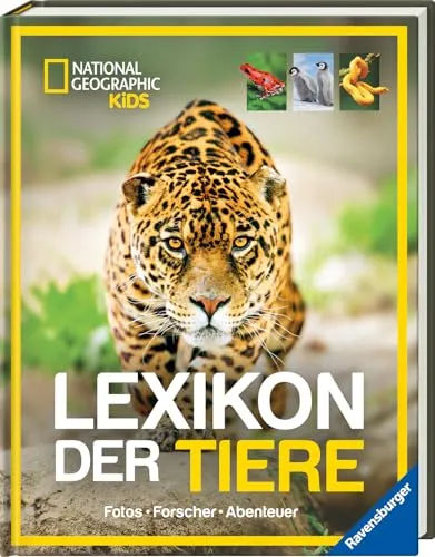 National Geographic Kids - Lexikon der Tiere - Hörbuch über faszinierende Tierwelt, ideal für Kinder ab 8 Jahren, mit spannenden Fotos und Abenteuergeschichten.