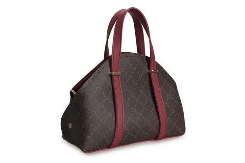 Zoozie Bags Halbmond-Rucksack LKB1717 - Stylischer Rucksack aus 100% Polyvinylleder, ideal für den Alltag mit einem praktischen Inneneinschluss und verstellbarem Gurt für optimalen Tragekomfort.