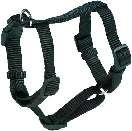 Trixie Premium H-Geschirr schwarz, Größe: L-XL