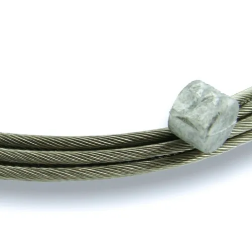 Bremszug Fahrrad 800 mm kurz für vorne Walznippel für MTB Tourenrad 1,5 mm dick