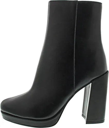 STEVE MADDEN Stiefelette schwarz 40 EU - Wanderschuhe in Größe 40 mit 9 cm Blockabsatz, stylisch und bequem, ideal für Herbst und Winter.