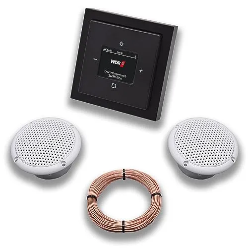 Busch Jäger DAB+ Unterputz Radio 8215U-101 Anthrazit