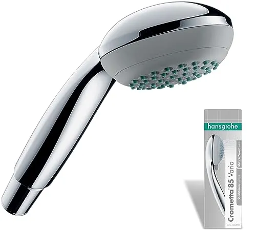 hansgrohe Crometta 85 Sparduschkopf - Erleben Sie erfrischenden Duschkomfort mit dem hansgrohe Crometta 85. Der wassersparende Duschkopf mit EcoSmart-Technologie begrenzt den Durchfluss auf 5,7 l/min und überzeugt durch einfache Reinigung dank QuickClean.