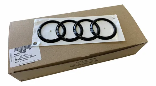Original Audi Black Edition Ringe Schwarz für Audi A3 RS3 8V + Sportback Cabrio