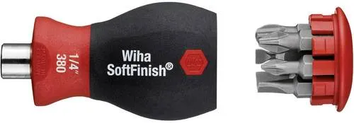 Wiha Phillips Bithalter Set 7-tlg - Praktisches 7-teiliges Bithalter-Set für präzises Schrauben, ideal für Heimwerker und Profis.