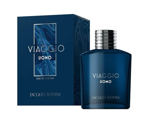 Jacques Battini Viaggio Uomo Eau de Parfum 100 ml - Eau de Parfum für Herren, ein eleganter Duft mit frischen und holzigen Noten, perfekt für den selbstbewussten Mann.