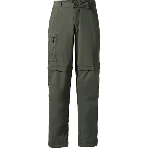 VAUDE Herren Mens Farley Zo Pants V Hose - Khaki, 48 EU - Wanderhose mit Zip-Off-Funktion, schnelltrocknend und mückenabwehrend, ideal für Outdoor-Abenteuer mit UV-Schutz 40+.