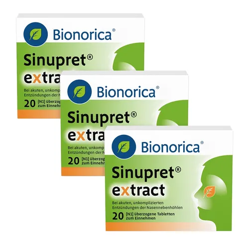 Produktbild Sinupret Extract Sparset 3X20 St