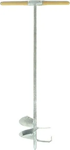 Hand-Erdbohrer 300 x 800 mm – Präzise Erdlochbohrung