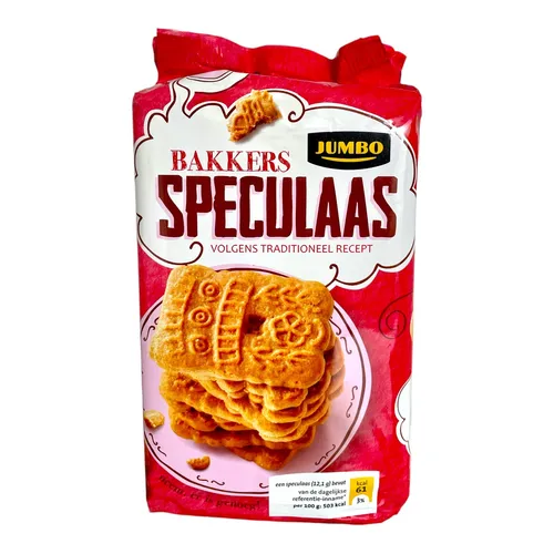 Jumbo Bakkers Speculaas Bäckerspekulatius 600g 14,98 EUR/kg