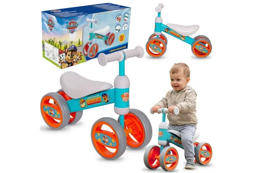 Sarcia.eu Rutscher Paw Patrol 4-Rädrig für Jungen, stabil und leicht