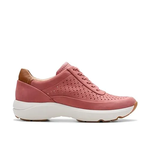 Clarks Damen Tivoli Grace Sneaker, Dusty Rose NBK, 38 EU