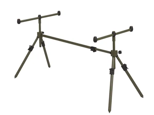 Behr Angeln Aluminium Rod Pod 61838 - Rutenhalter mit verstellbaren Maßen (64/109 x 41 x 84cm) und leichtem Gewicht von nur 2,52kg, ideal für Angler, die Flexibilität und Mobilität schätzen.