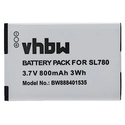 vhbw Akku kompatibel mit Siemens Gigaset SL450A Go, SL450, SL450H, SL450HX schnurlos Festnetz Telefon (800mAh, 3,7V, Li-Ion)