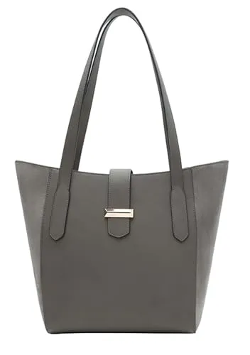 L.CREDI Damen Shopper PETRINA (dark taupe)