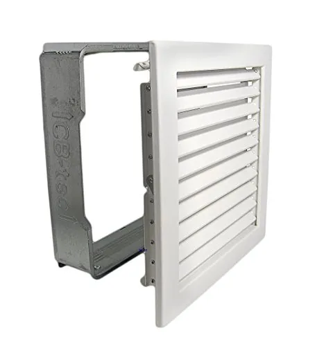 Produktbild Kaltluftgitter KG 2323 W Weiss 230 x 230 mm