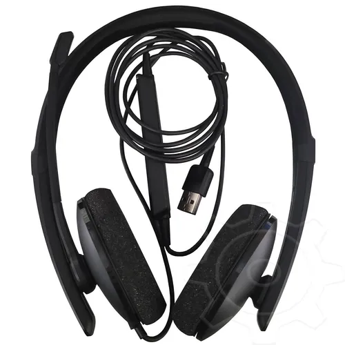 EPOS ADAPT 160T USB-A II - Stereo Headset für Teams, mit adaptiver Geräuschunterdrückung und intuitiven Bedienelementen