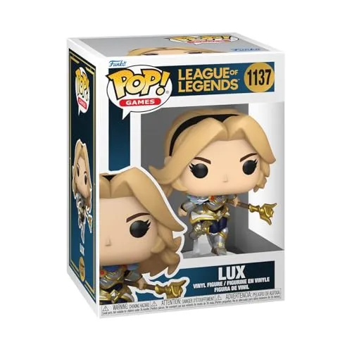 Funko Pop! Games: League of Legends - Lux - Vinyl-Sammelfigur - Geschenkidee - Offizielle Handelswaren - Spielzeug Für Kinder und Erwachsene - Video Games Fans - Modellfigur Für Sammler
