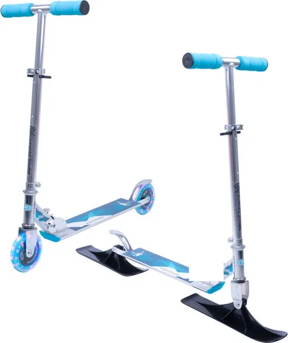 Kinderscooter Cityroller Snowscooter 2in1 Snow Spider Pro - Roller / Kickboards – Der Snow Spider Pro ist ein vielseitiger 2in1 Scootern für Sommer und Winter, mit LED-Rädern und hohem Sicherheitsstandard für unbeschwerten Fahrspaß.
