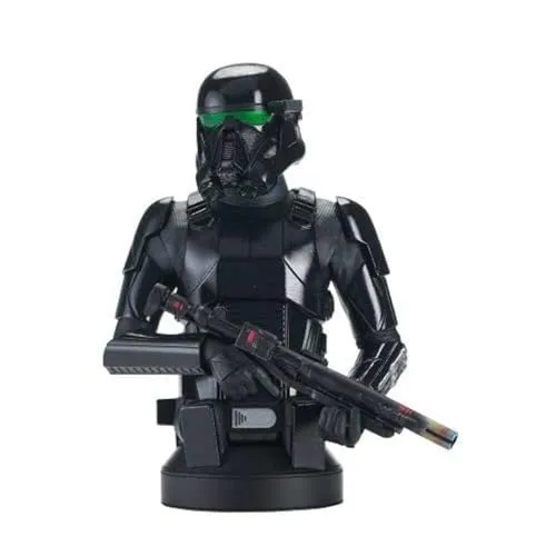 Gentle Giant Star Wars Büste Mandalorian Death Trooper 18 cm - Actionfiguren: Hochwertige 18 cm Büste aus Polystone, limitiert auf nur 2000 Stück - ein Muss für Sammler!