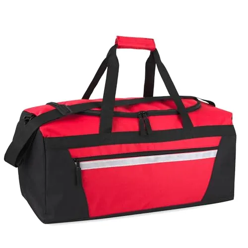 Trail maker 40 Liter, 22 Zoll Seesäcke für Damen und Herren, Reisen Schwerlast (Rot)