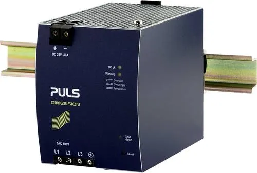 Produktbild PULS XT40.241 Hutschienen-Netzteil (DIN-Rail) 24.1V 40A 960W Anzahl Ausgänge:1 x Inhalt 1St.