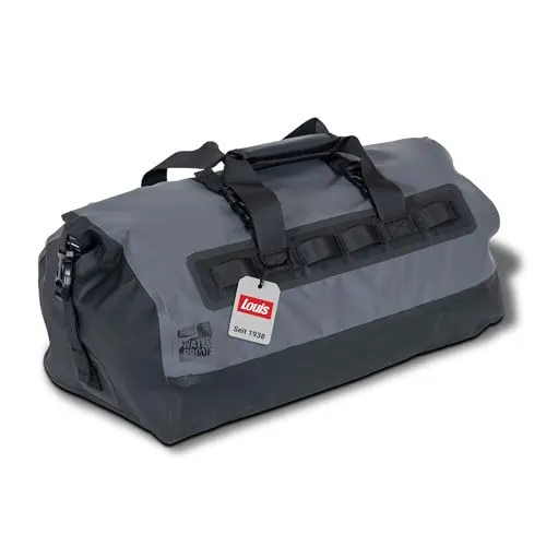 Louis Motorrad Gepäckrolle wasserdicht – 30/50/60 Liter Hecktasche mit Rollverschluss
