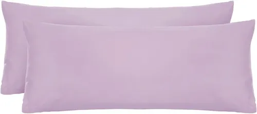 Biberna Kissenbezug Michi Feinjersey, 2 Stück in lila von biberna