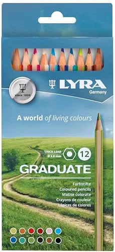 LYRA 2871121 Buntstifte, Mehrfarbig, 21 x 9.7 x 1 cm