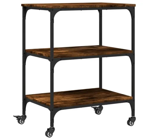 vidaXL Küchenwagen mit viel Stauraum