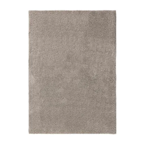 benuta Basic Hochflorteppich Soho - hellgrau 60x120 cm - Teppich für Wohnbereiche, kuschelig weich und pflegeleicht, ideal für Fußbodenheizung und sorgt für eine warme Atmosphäre.