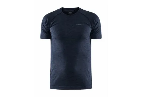 Craft Core DRY Active Comfort Kurzarmshirt für Herren - Funktionale Langlauf Unterwäsche für Männer, ideal für Trekking und Skifahren, mit optimalem Feuchtigkeitstransport und hervorragender Wärmeleistung.