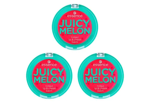 Essence Rouge JUICY MELON tinted lip & cheek balm, 3-tlg., mit Wassermelonenduft