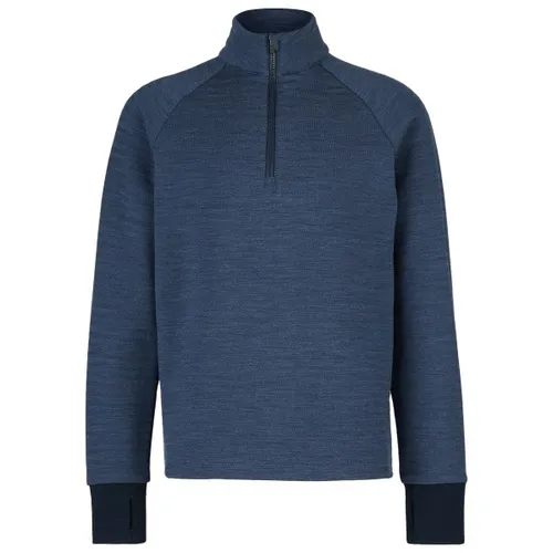 Stoic - Kid's MerinoFleece260 FlenSt. Half Zip - Merinopullover Gr 164 blau
