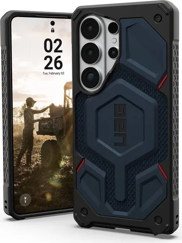 UAG Monarch Pro Case für Samsung Galaxy S26 Ultra – Kevlar Mallard (Blau)