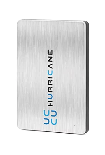 HURRICANE MD25U3 silver 640GB - Externe tragbare Festplatte - Externe Festplatte mit 640GB, USB 3.0 für schnelle Datenübertragung und robustem Design, ideal für Fotos und mobile Nutzung.